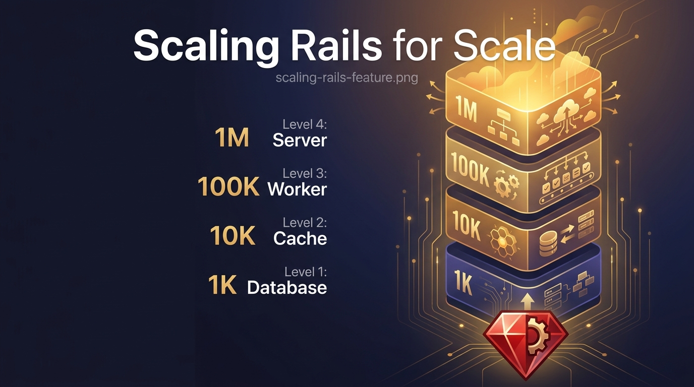 Architecting Rails for Scale: From MVP to Millions