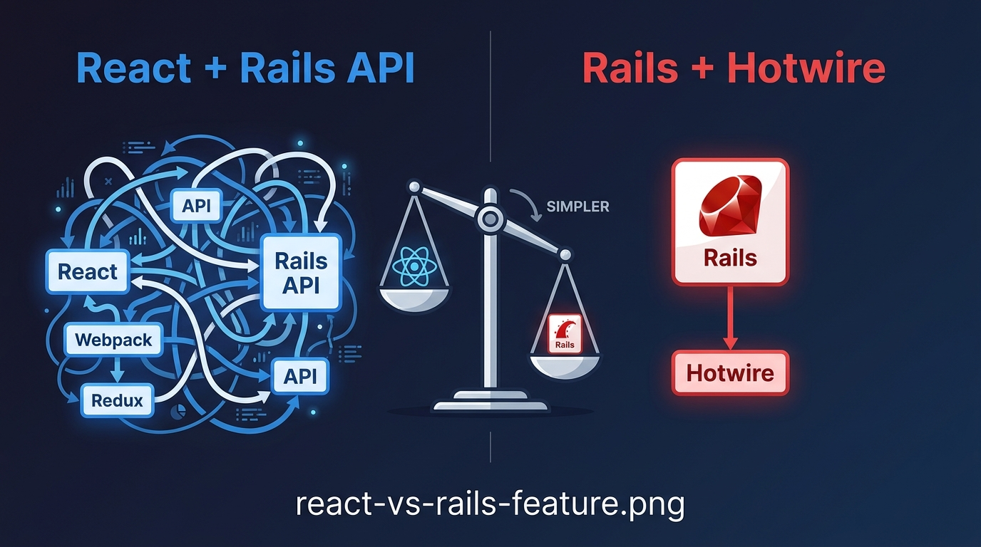 When to Integrate React with Rails (And When Not To)
