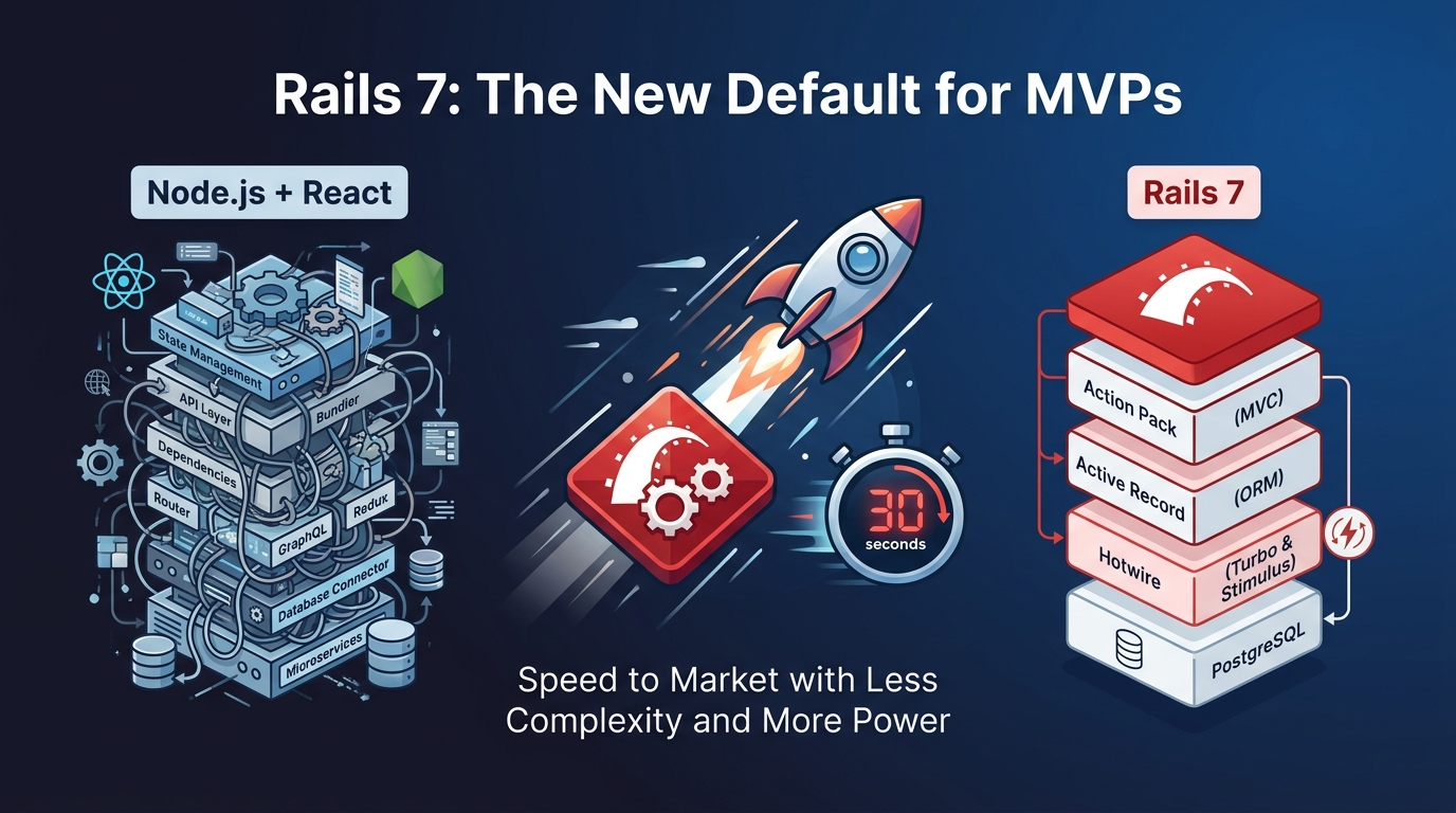 Rails 7: The New Default for Modern MVPs